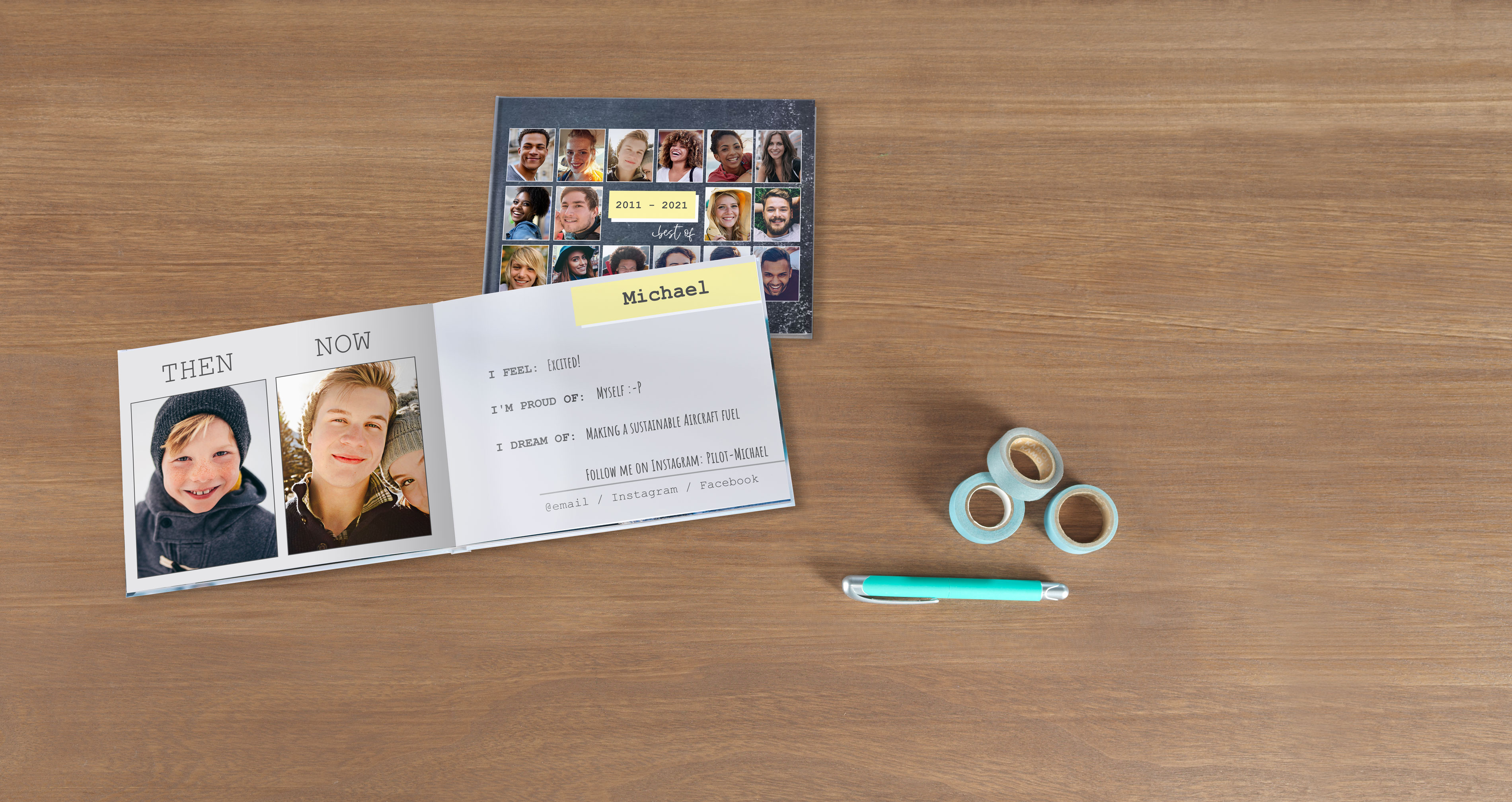 Template per la fine delle superiori