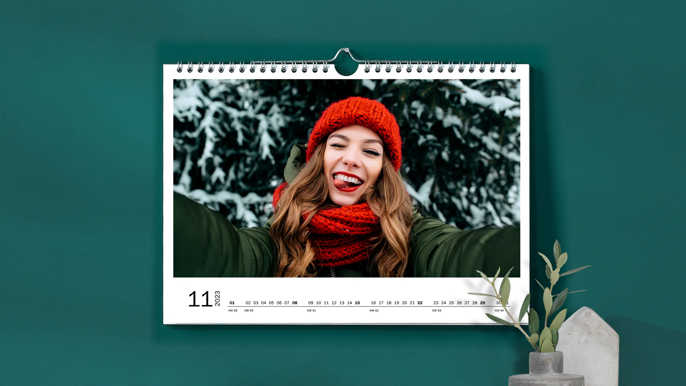 Calendario da parete A4