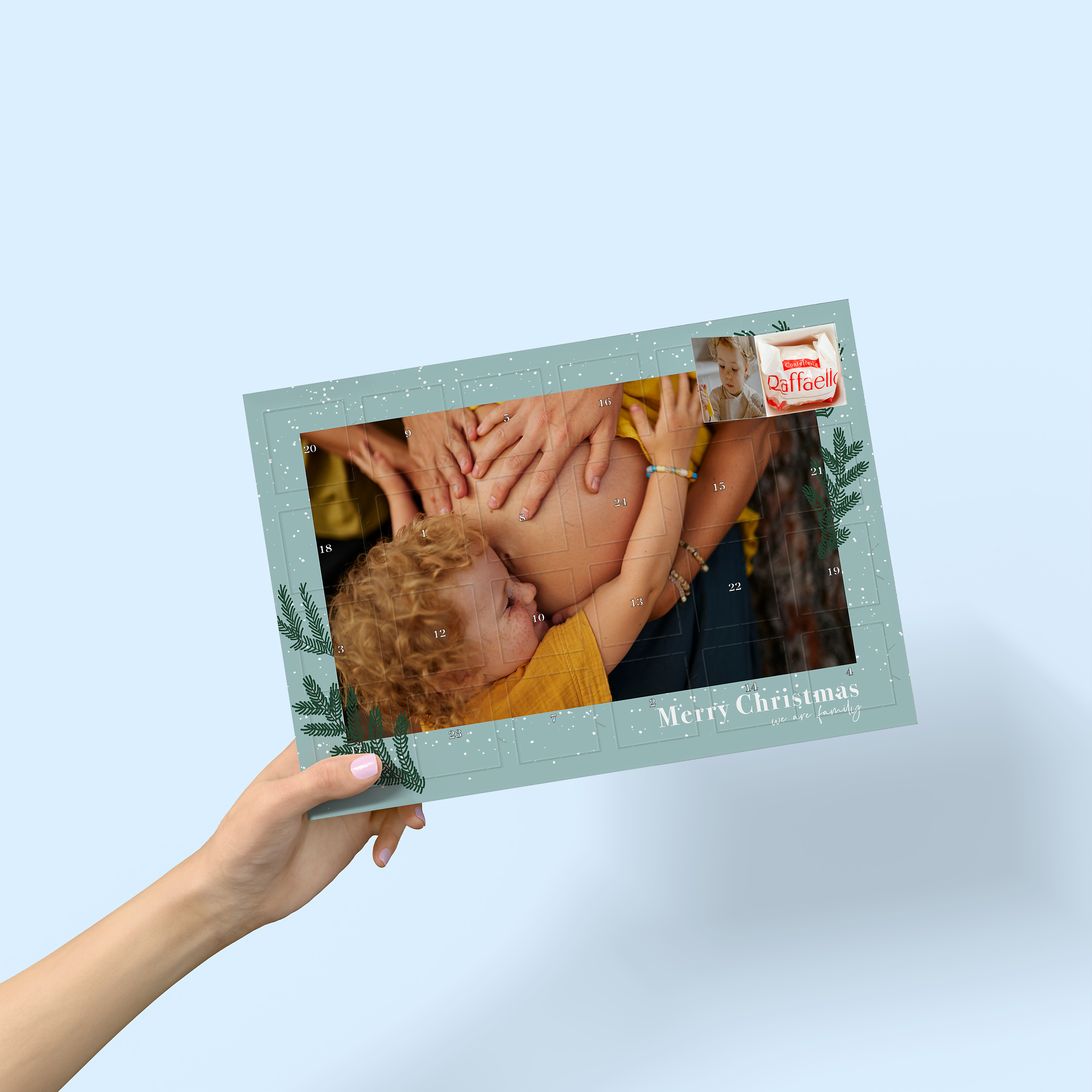 Créer un calendrier de l'Avent Ferrero avec vos photos