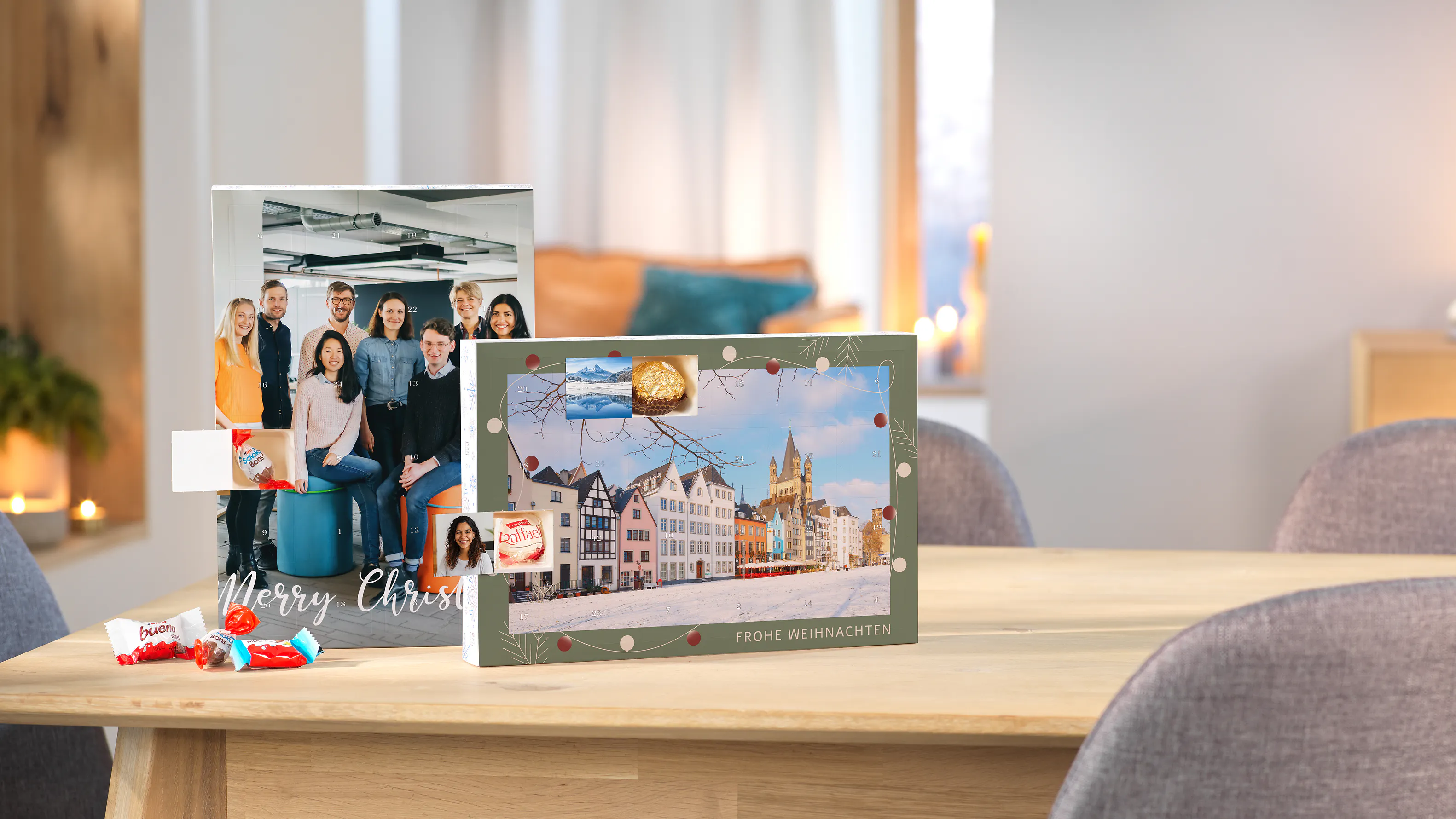 Foto-Adventskalender für ihr Unternehmen bestellen Foto-Adventskalender für ihr Unternehmen bestellen