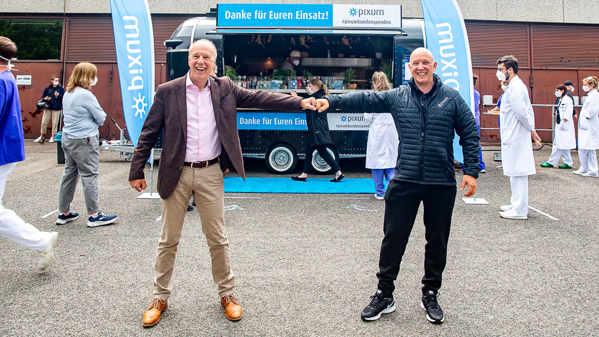 Pixum sponsert Mittagessen an Klinik Pixum sponsert Mittagessen an Klinik