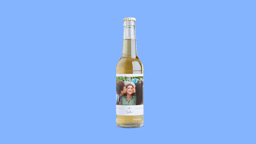 Etiket voor bierfles maken