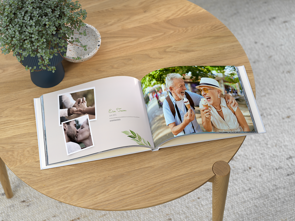 Fotobuch zur goldenen Hochzeit