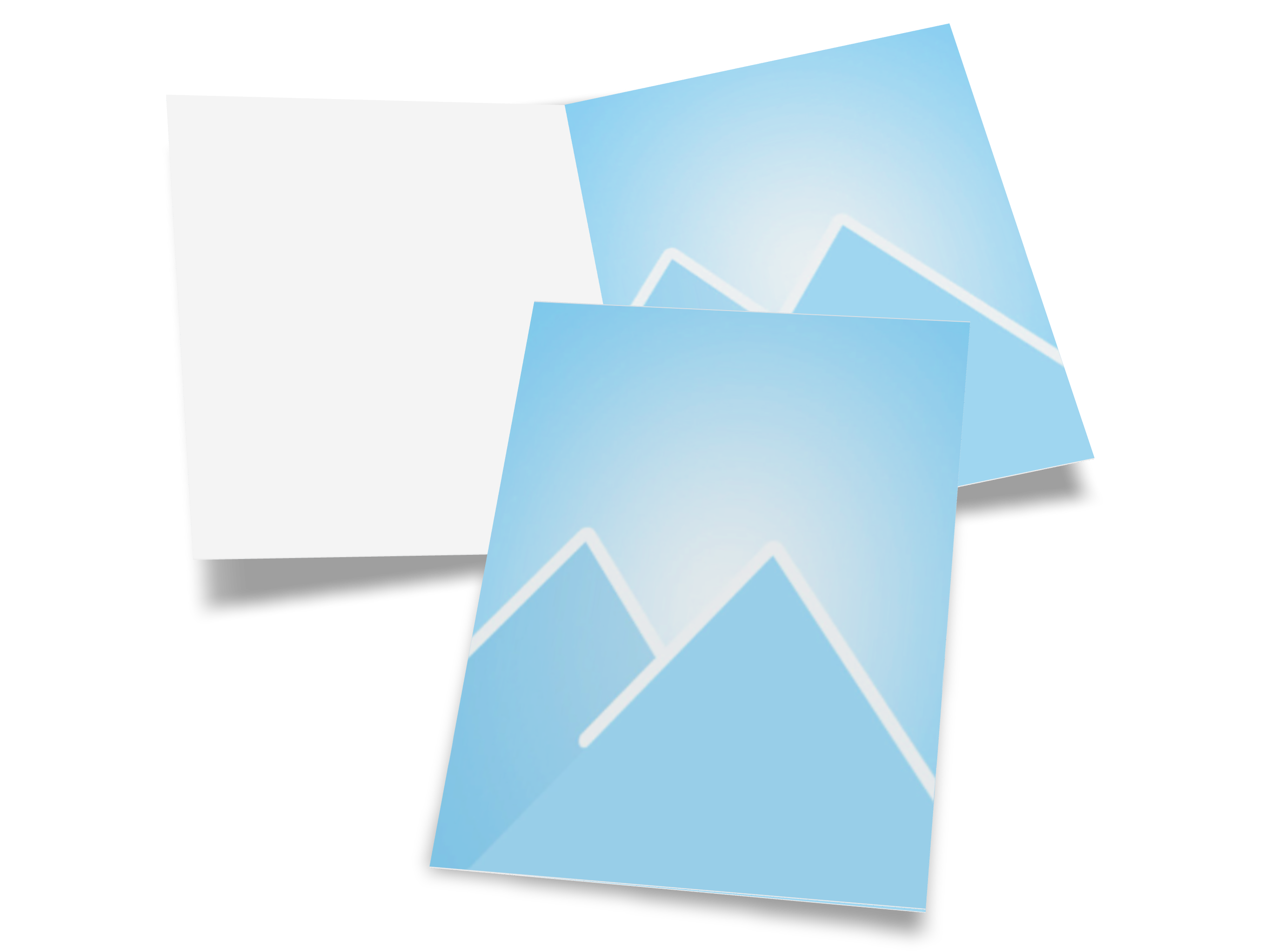 Fotokarte zur Geburt mit Informationen zur Geburt und Familienfotos