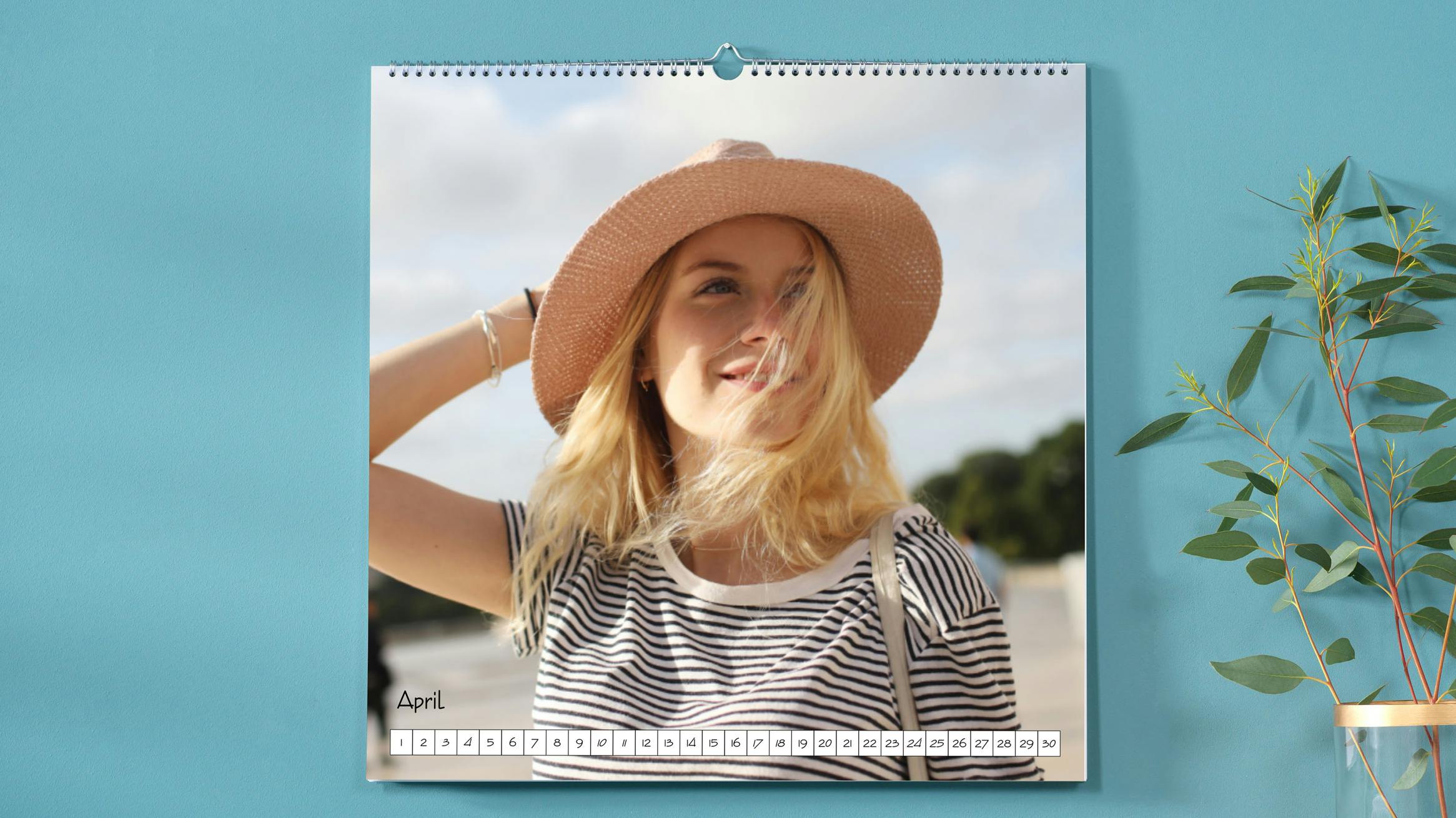 Immerwährender Wandkalender groß Immerwährender Wandkalender quadratisch groß