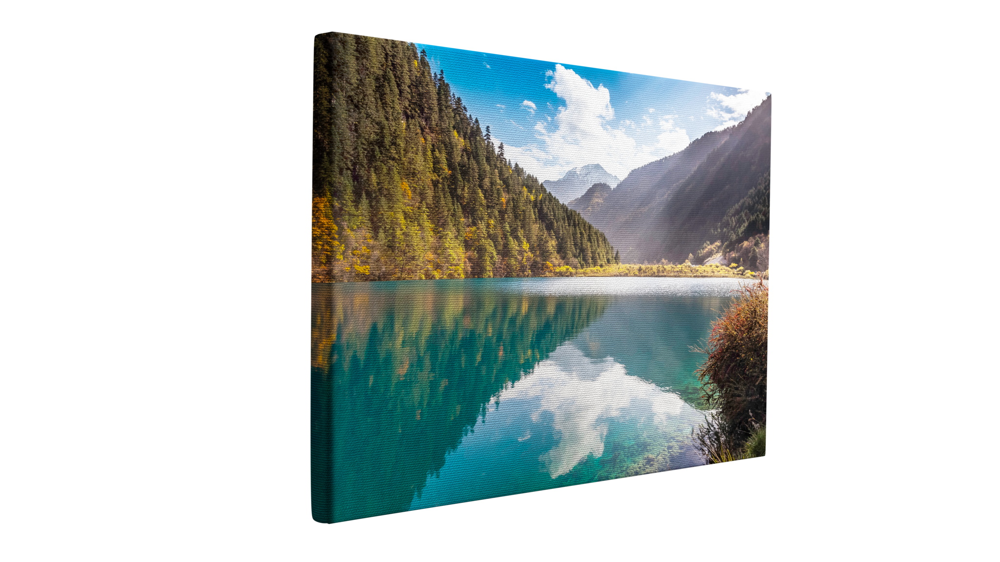 Fotoleinwand mit Landschaftsmotiv gestalten