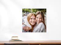 Póster personalizado Póster personalizado con la foto de dos chicas