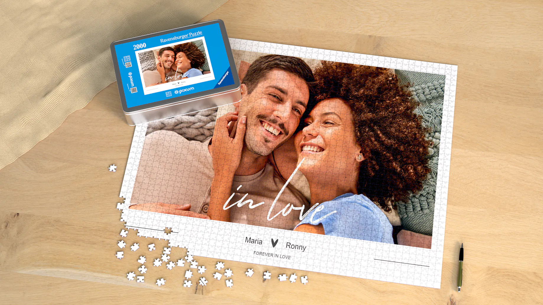 Ravensburger Puzzle mit 2.000 Teilen Ravensburger Puzzle mit 2.000 Teilen
