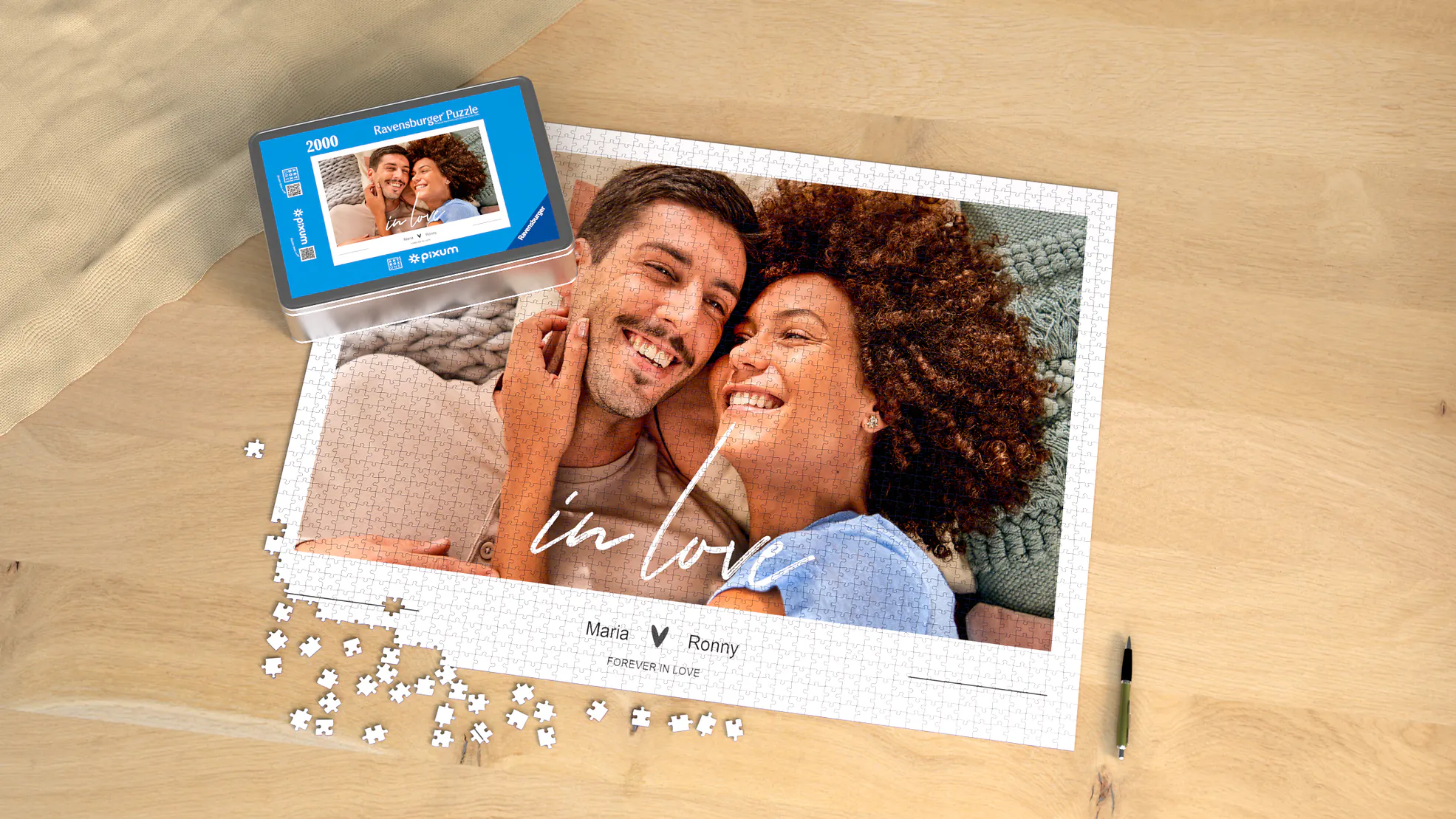 Ravensburger Puzzle mit 2.000 Teilen Ravensburger Puzzle mit 2.000 Teilen