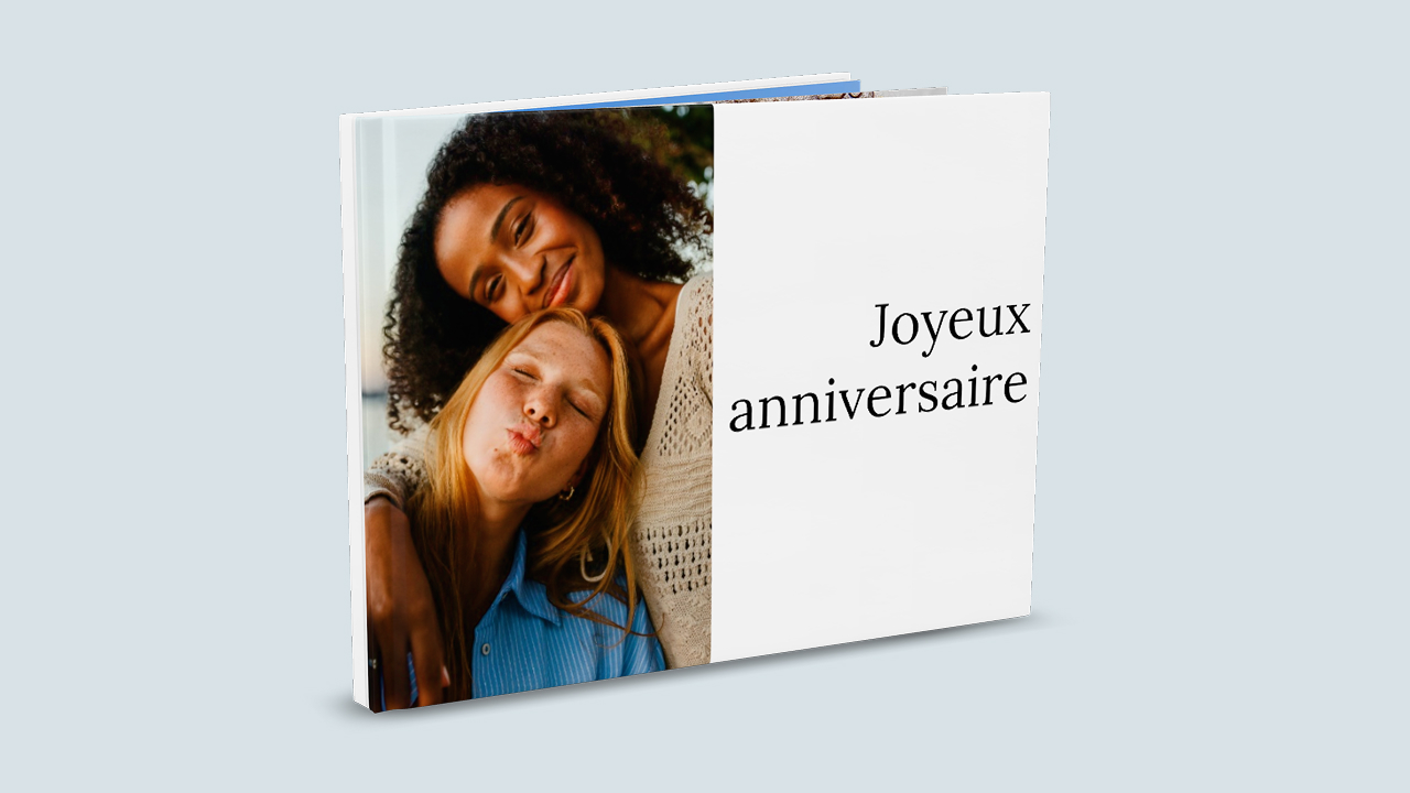 Album photo d'anniversaire