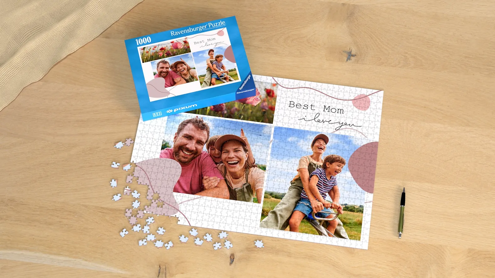 Puzzle Ravensburger avec 1000 pièces