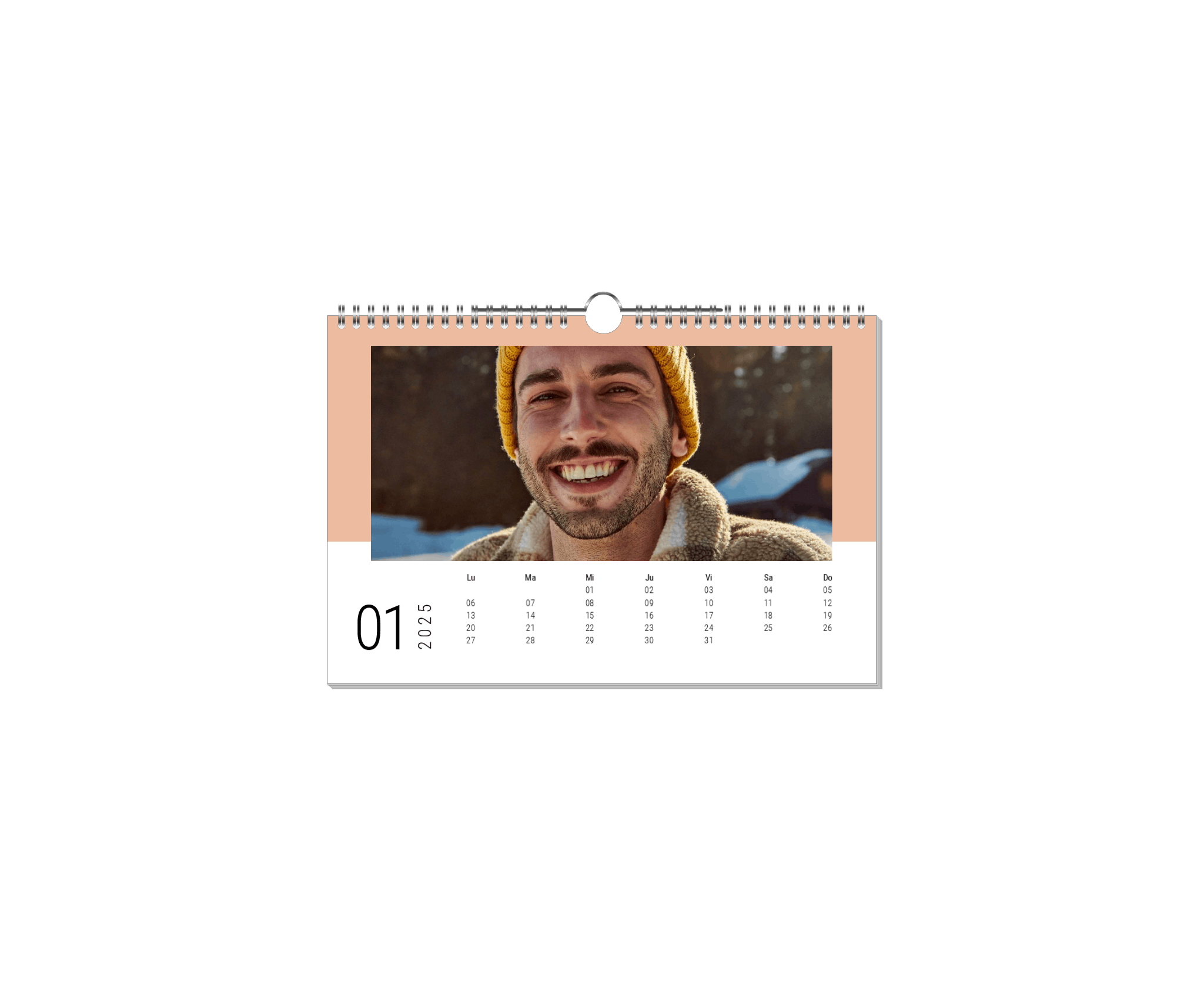 Calendario con diseño Pure Duo