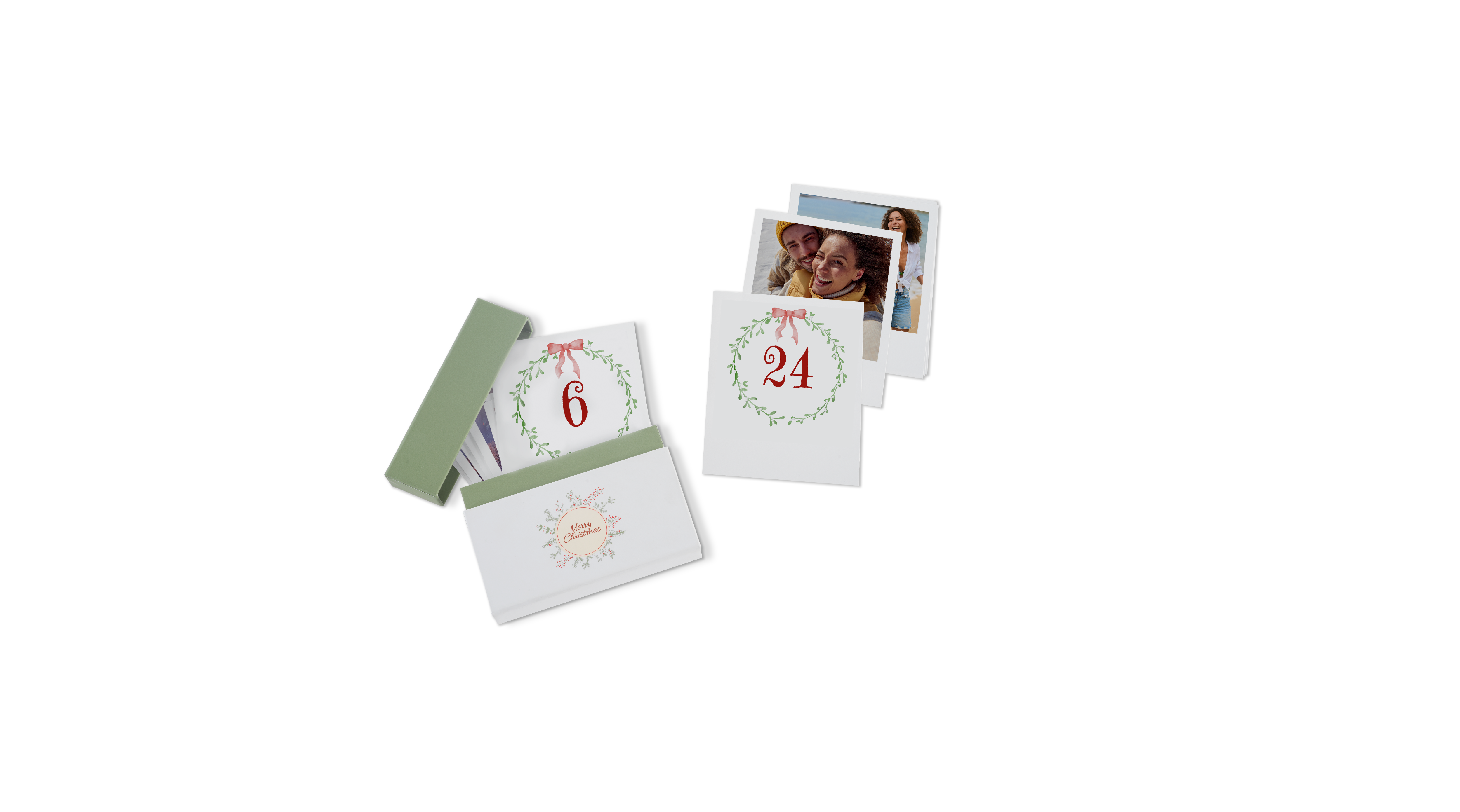 Pixum adventskalender med retrofoton