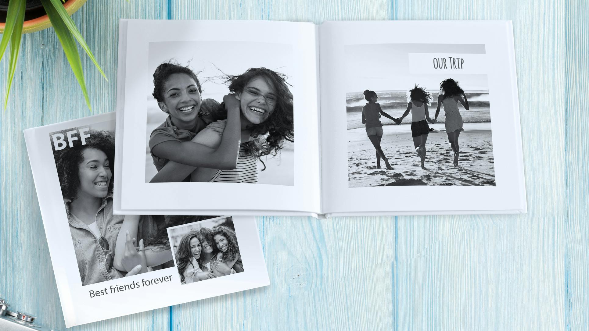 Pixum Fotobuch als Freundebuch im quadratischen Format