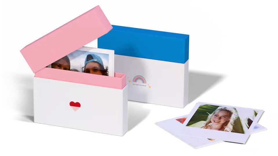 Retro Prints with Box