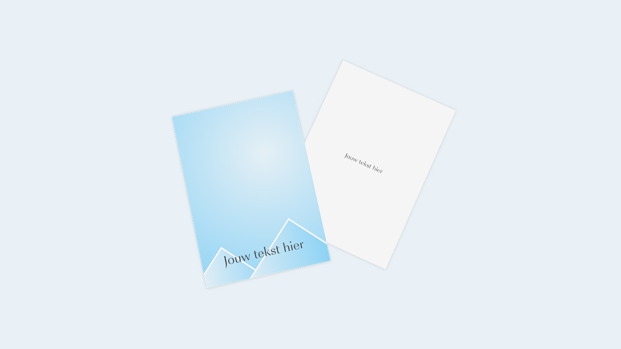 Verstuur fotokaarten met eigen ontwerp
