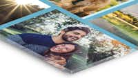Fotocollage als Foto hinter Acrylglas gestalten Foto hinter Acrylglas als Fotocollage im Detail als Freisteller