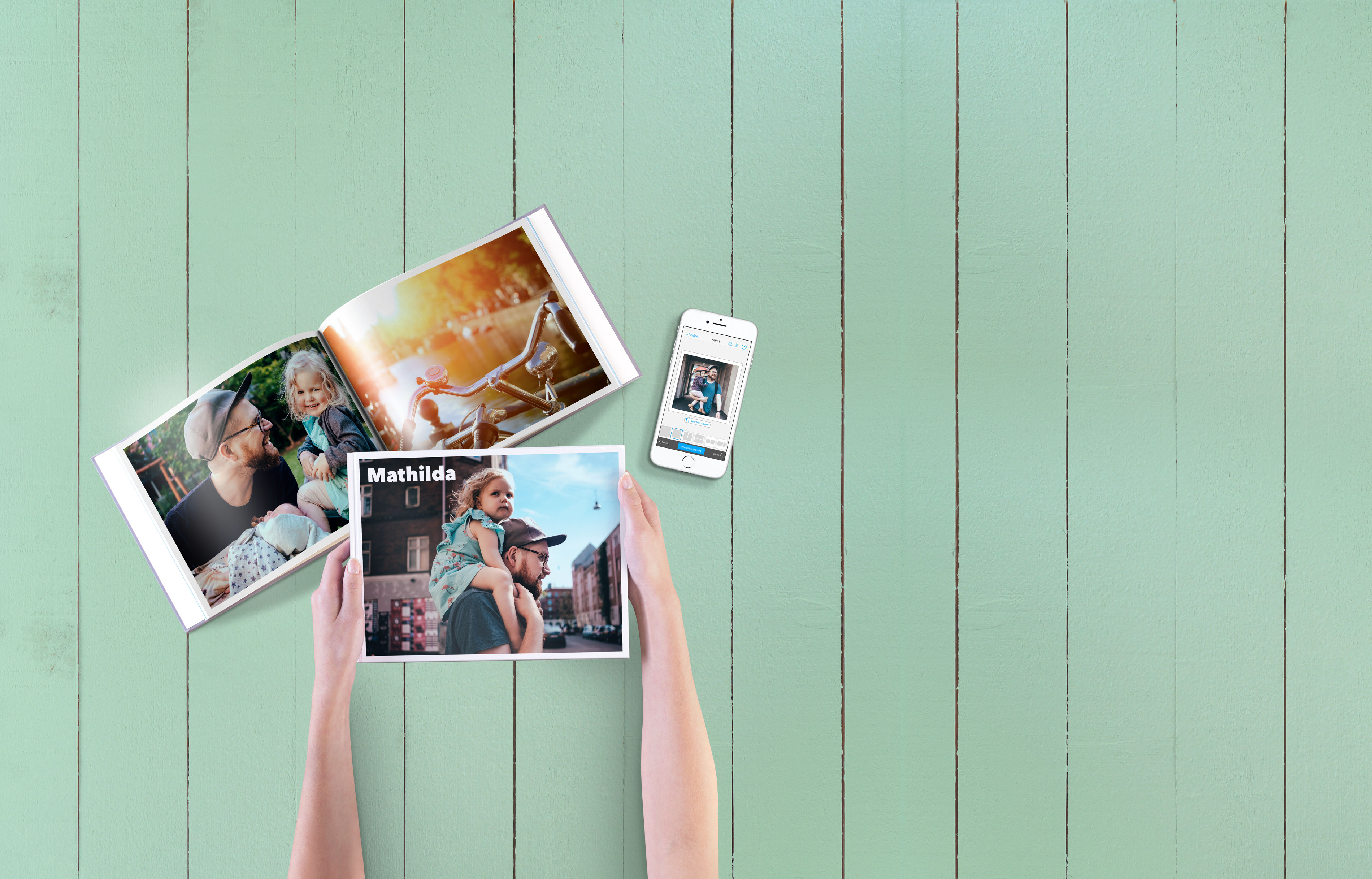 Fotoboek gemaakt op de website of via app - helaas niet te bekijken