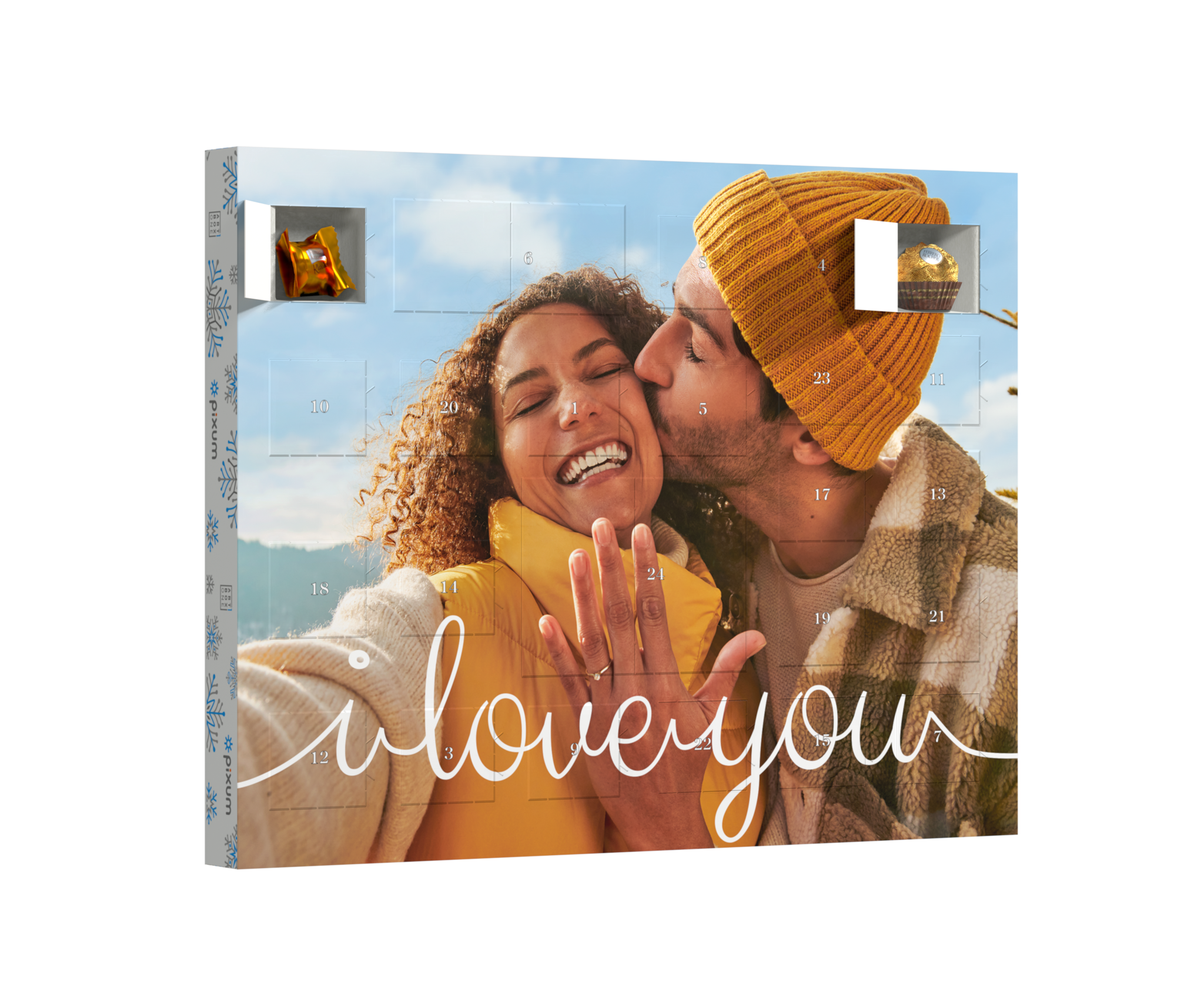 Calendari dell'Avvento Pixum con cioccolatini Ferrero