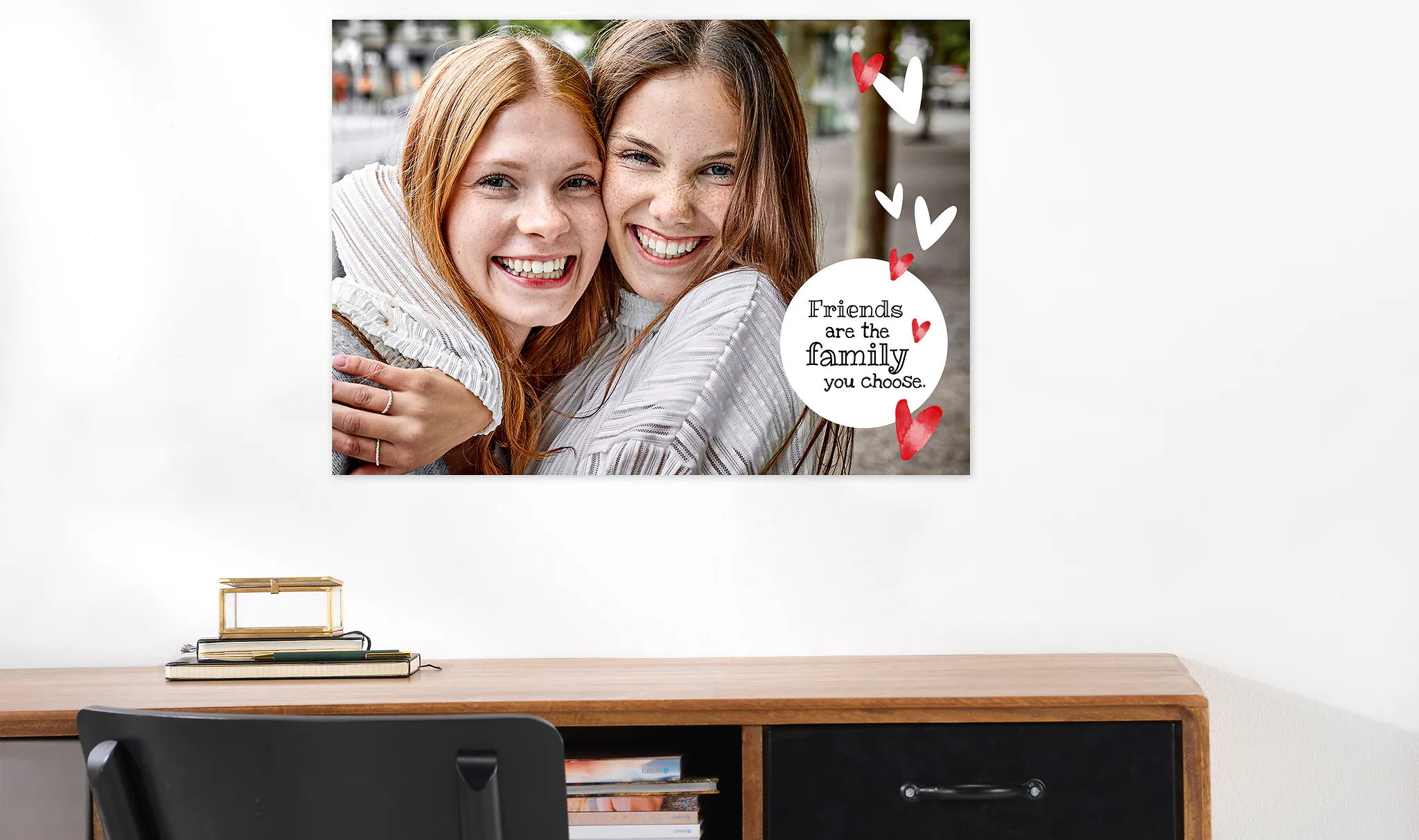 Poster mit individuellem Text in der Größe 70×50