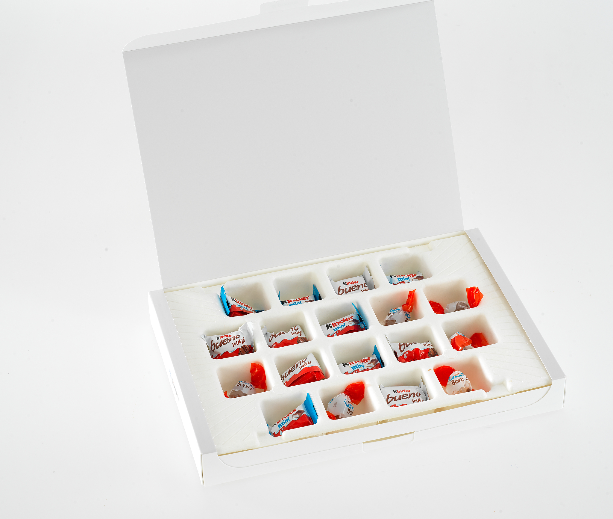 Pedir el calendario de Adviento con fotos y chocolates Kinder