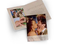 Klappkarte als Einladung zur Hochzeit gestalten