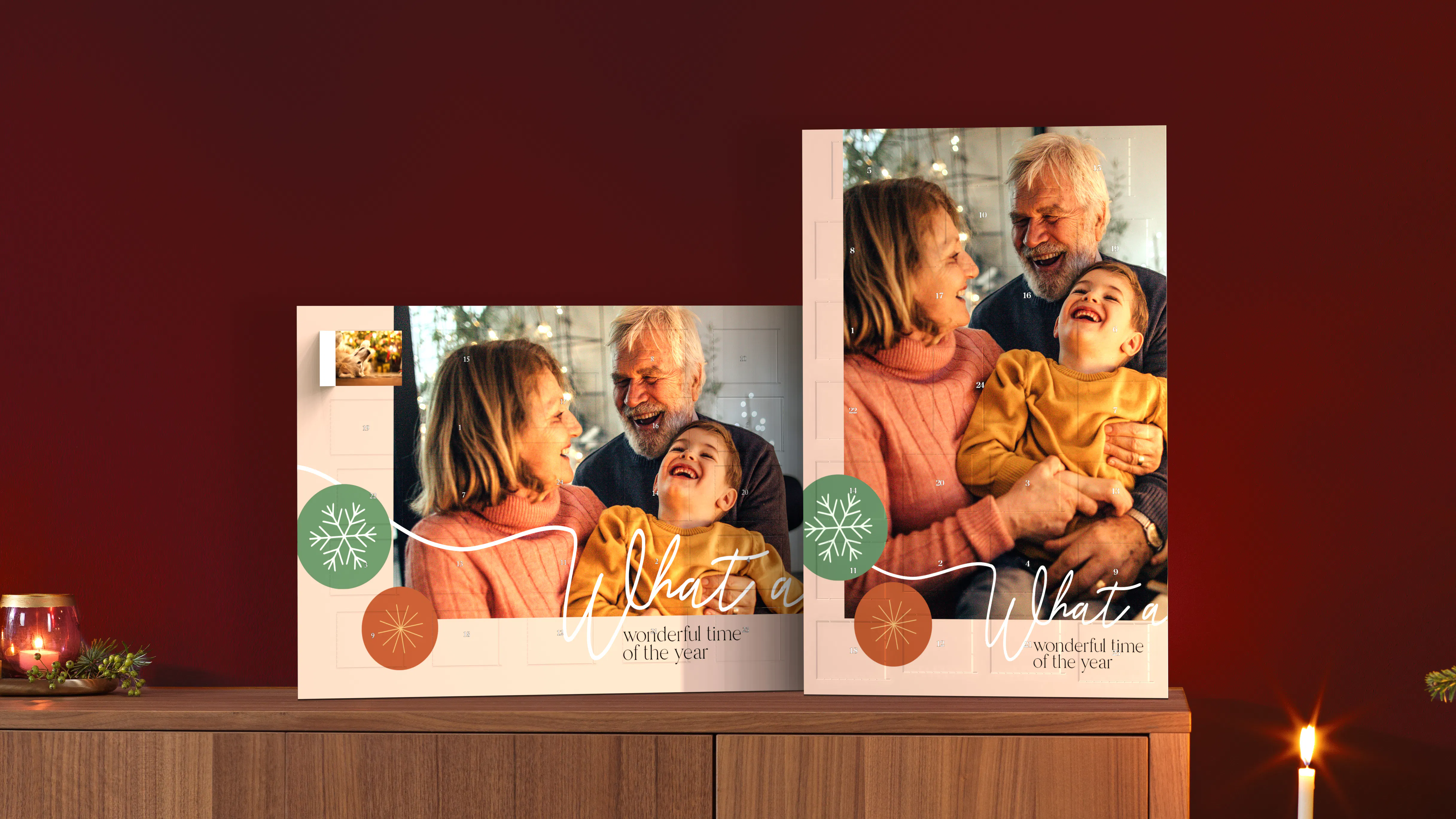 Adventskalender als cadeau voor oma en opa
