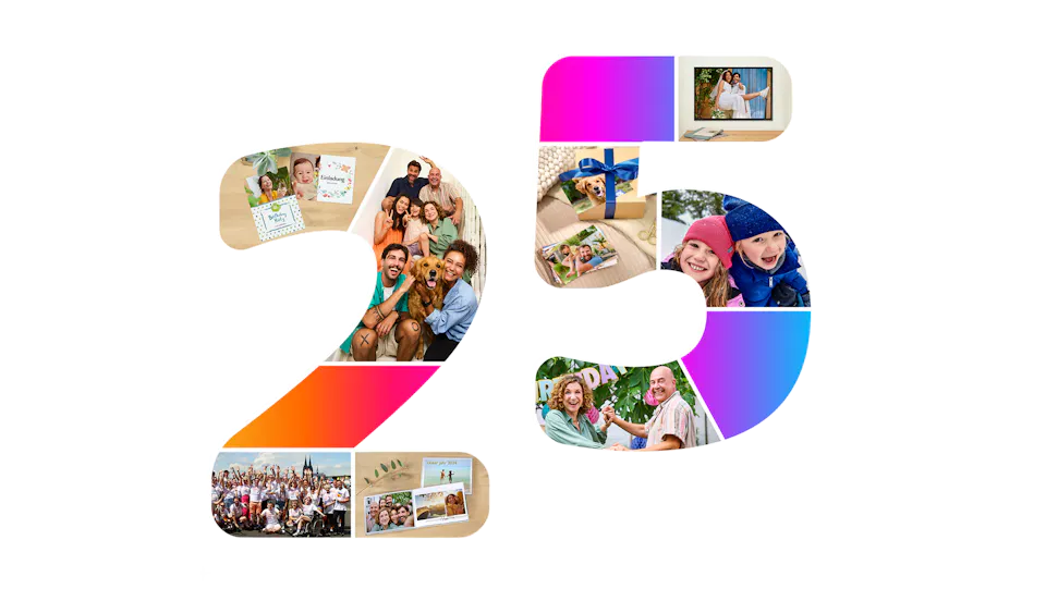 Pixum feiert 25 Jahre! Pixum feiert 25 Jahre!