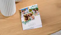 Klappkarten mit Foto als Danksagung gestalten
