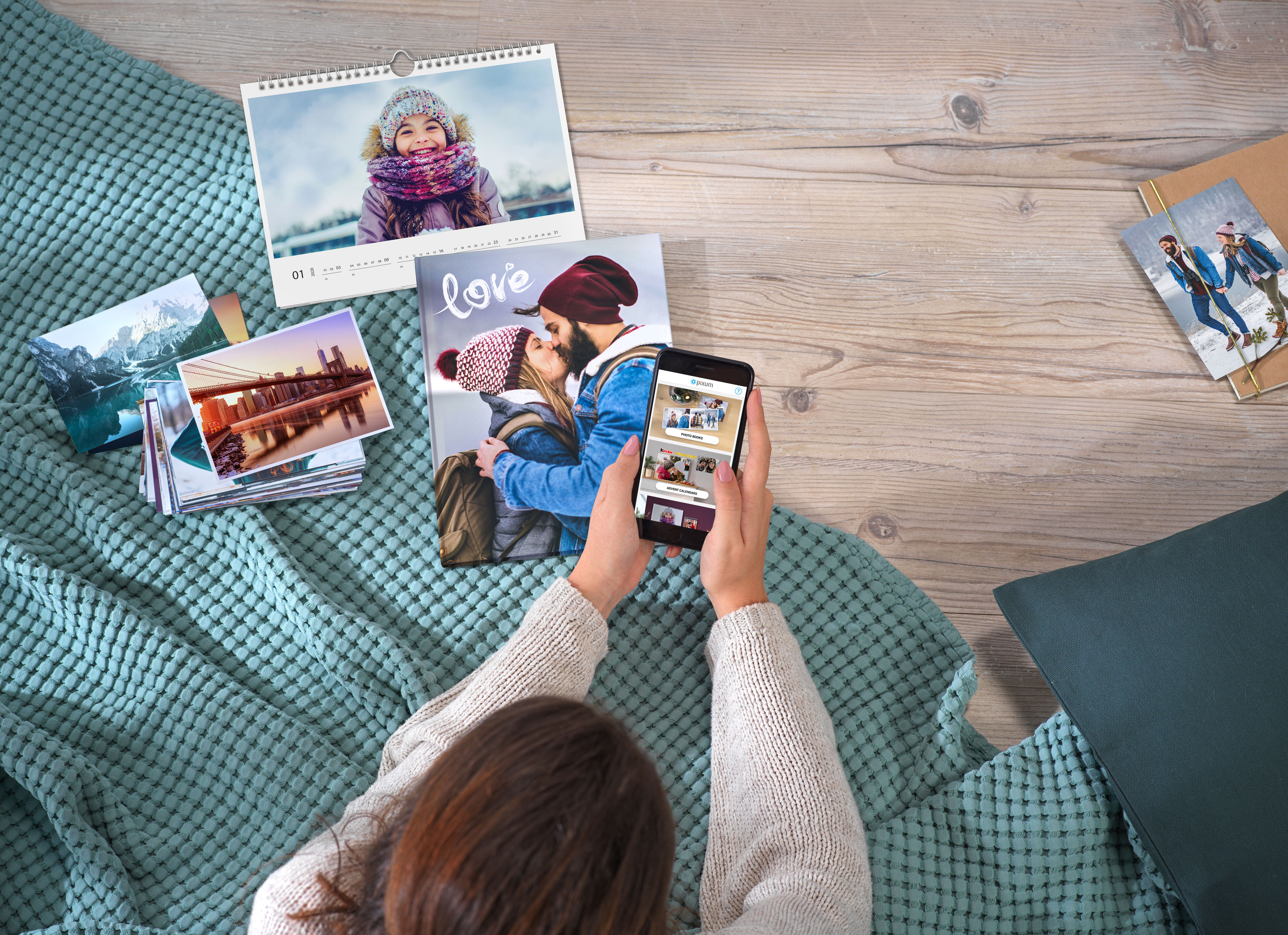 Din fotobok i Pixum Appen