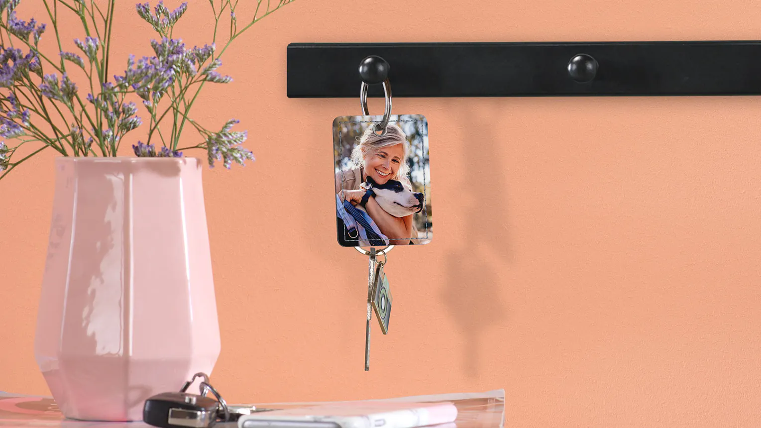 Portachiavi personalizzato con foto