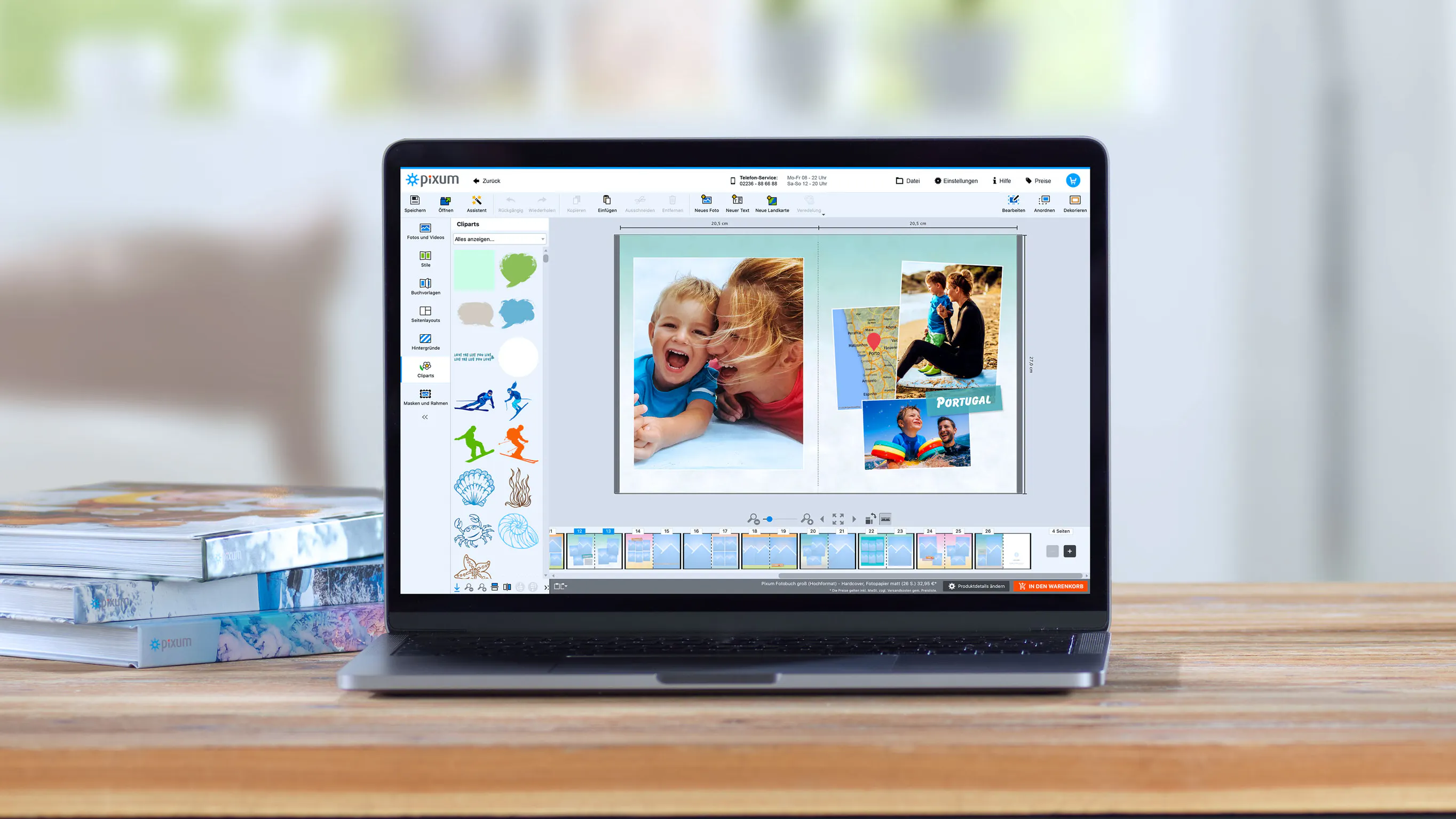 Création de livre photo dans le logiciel Création de livre photo dans le logiciel