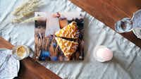 Foto hinter Acrylglas Foto hinter Acrylglas als Servierplatte