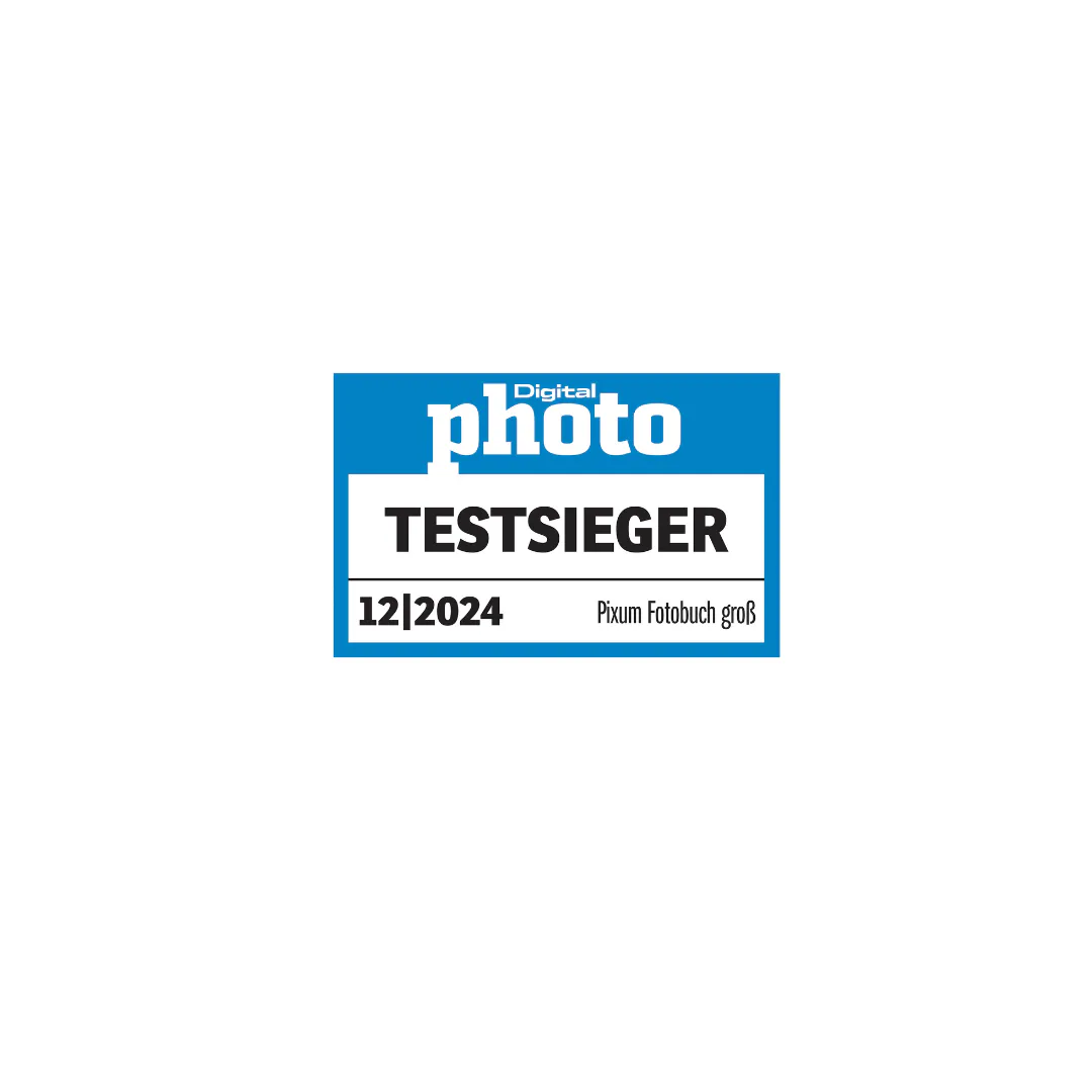 DigitalPhoto TESTSIEGER "Pixum Fotobuch groß" 12/2024