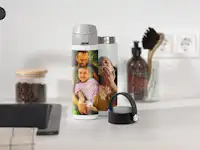 Botella térmica personalizada con fotos familiares Botella térmica personalizada con fotos familiares