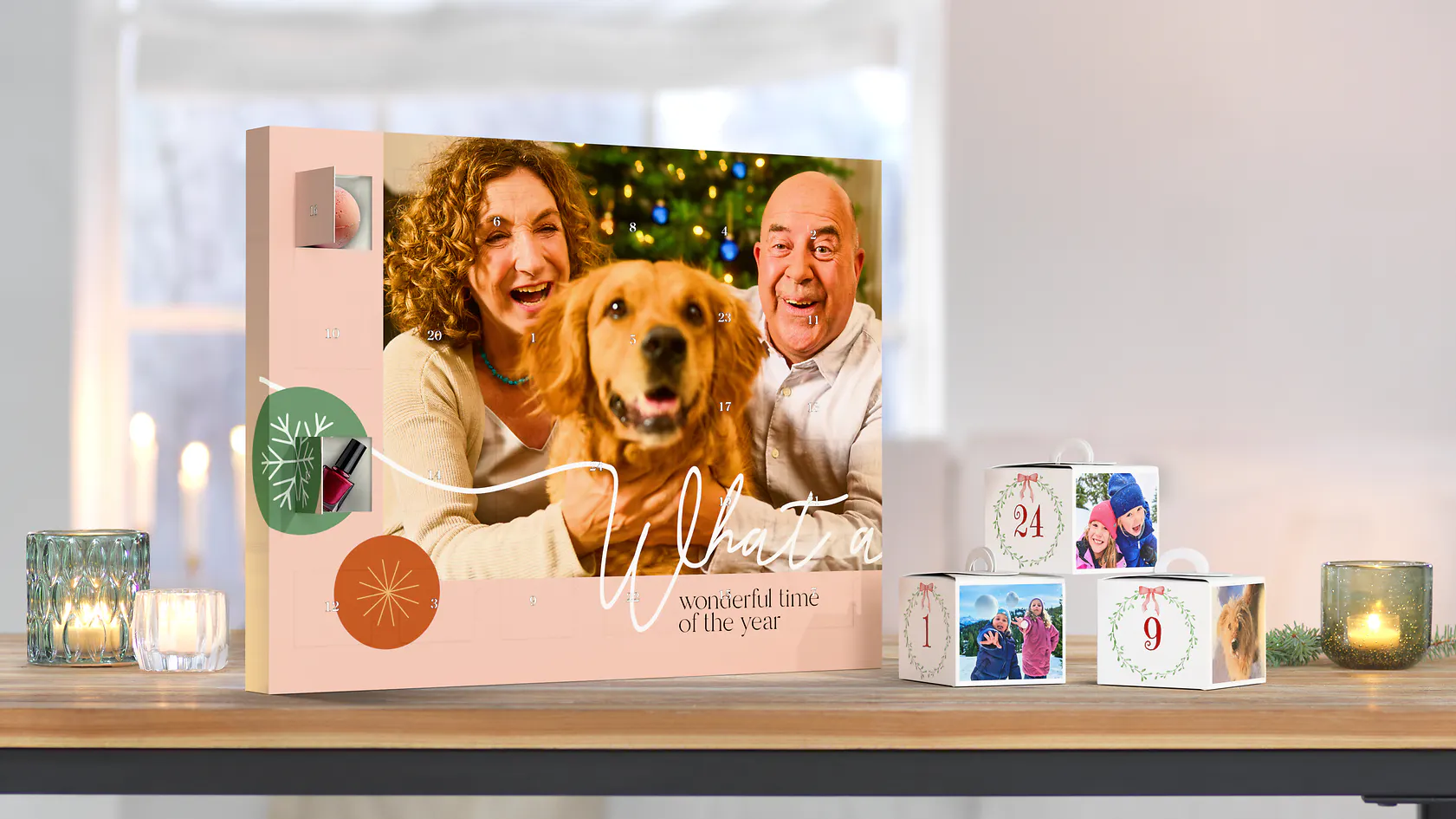 Foto-Adventskalender zum Befüllen