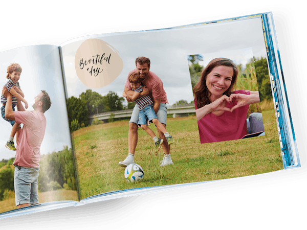Fotobuch erstellen für Anfänger Pixum Fotobuch in quer mit sommerlichen Motiven