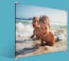 Stampa su alluminio con foto di bambini in spiaggia