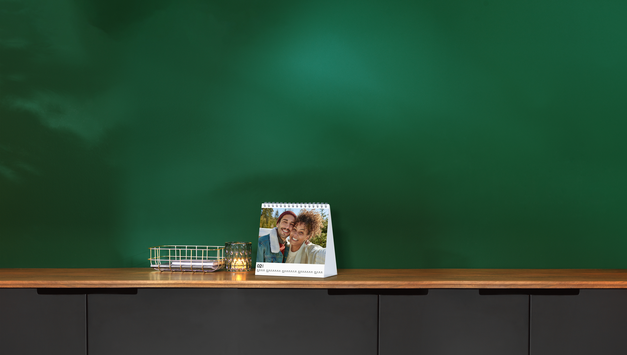 Calendari da tavolo Pixum con foto di coppia