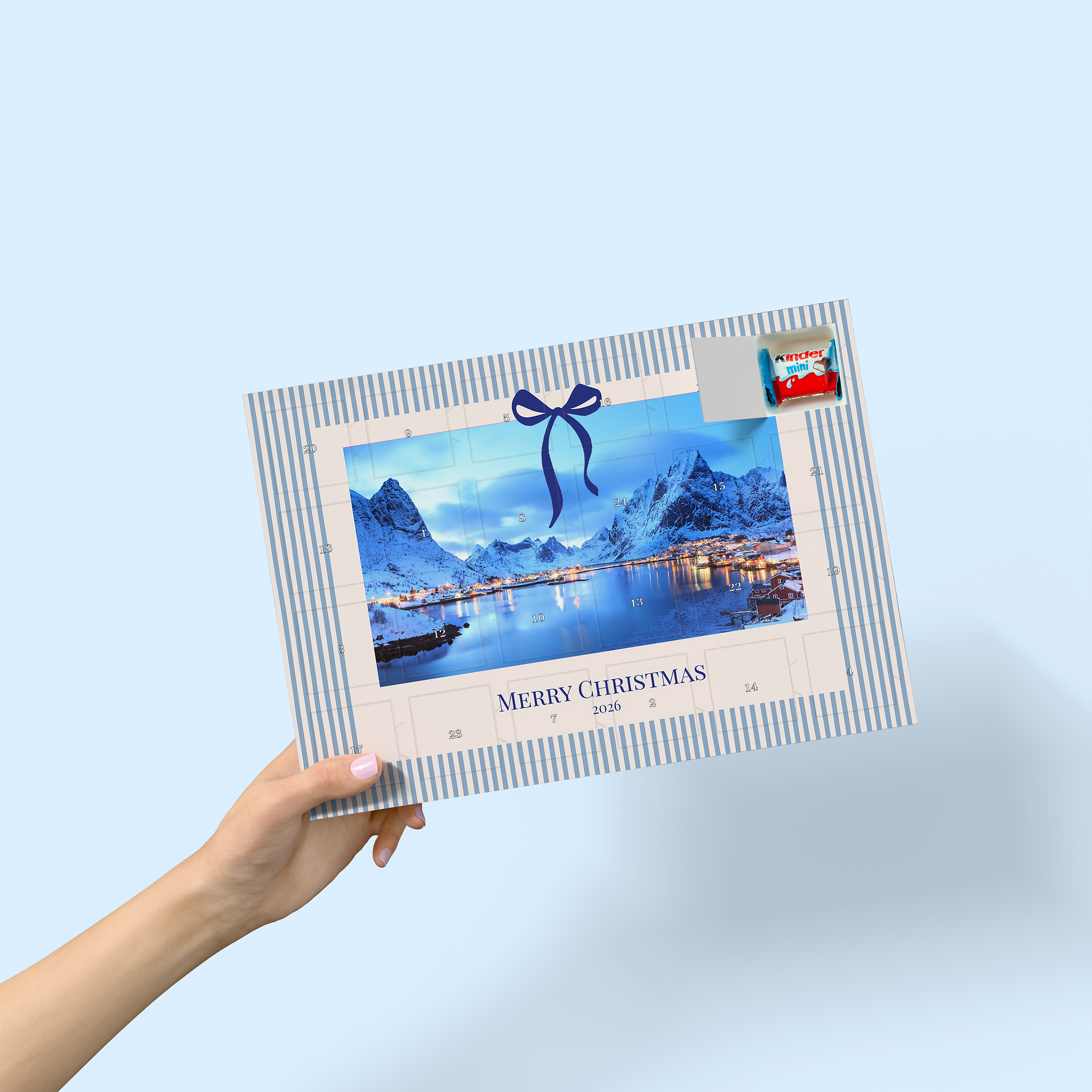 Créer un calendrier de l'Avent kinder avec vos photos