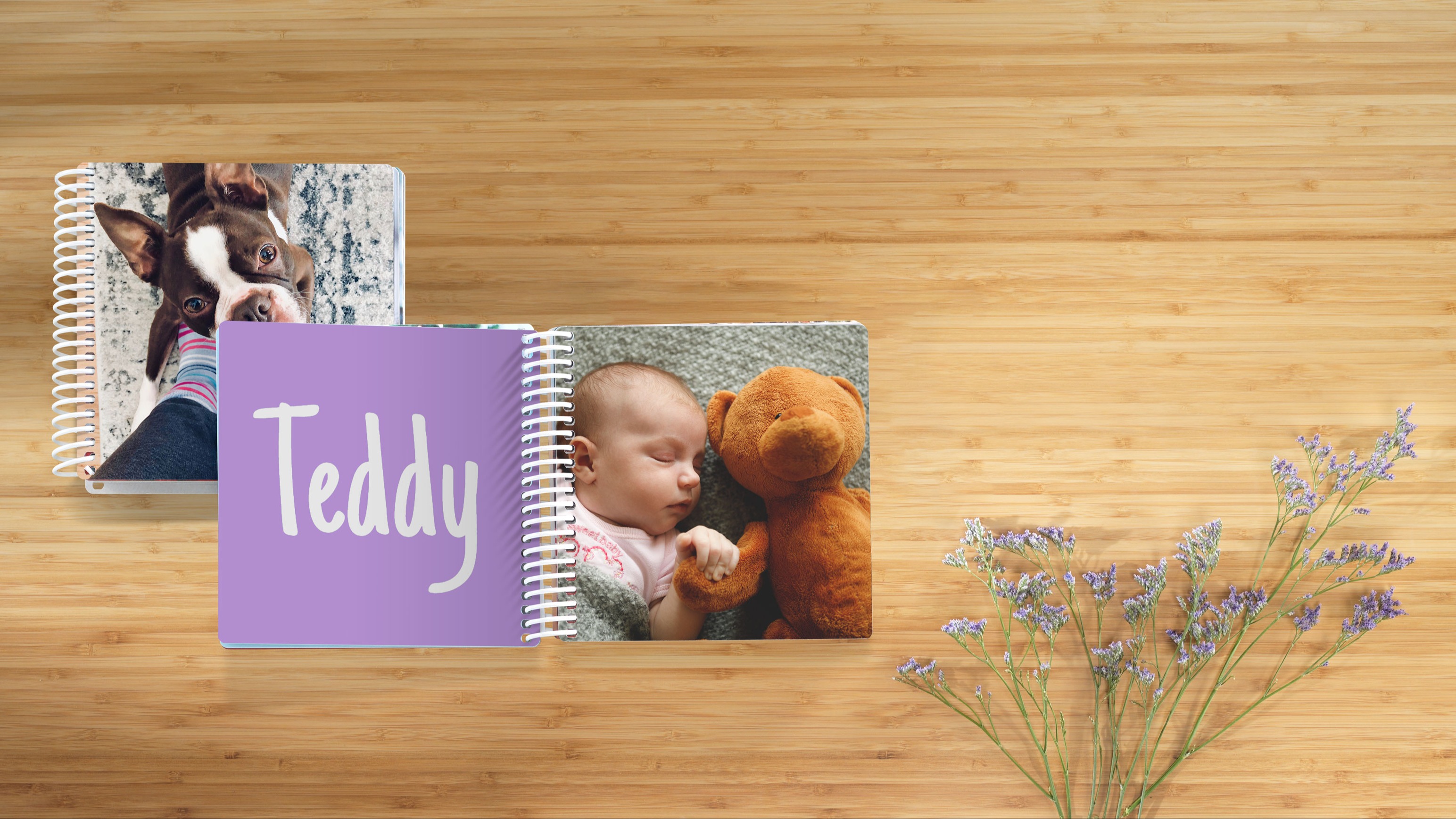 Pixum Babybuch mit Lieblingsmotiven des Kindes