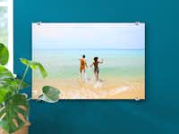 Acryllic glas photo Avryllic glas photos on a wall