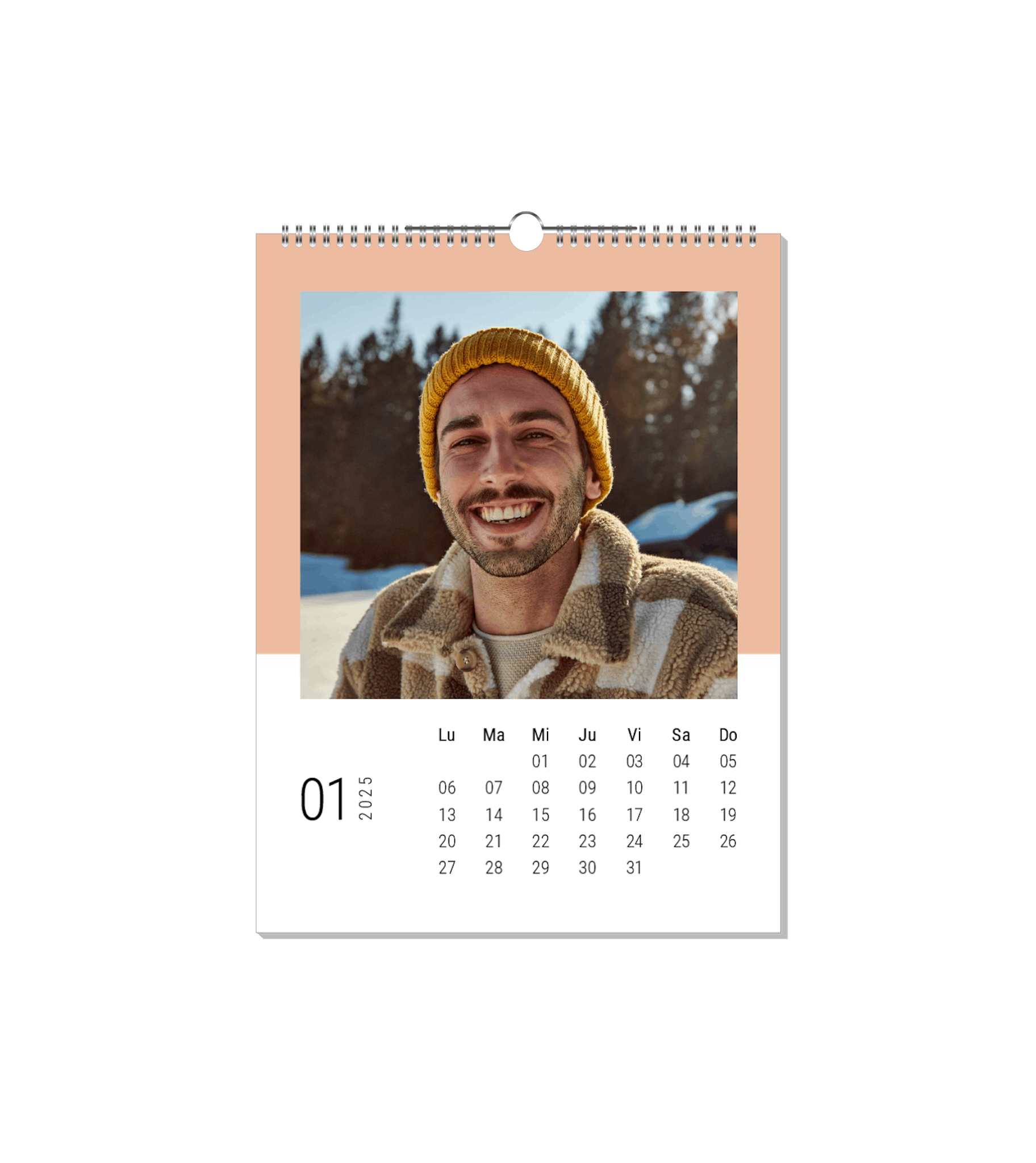 Calendario con diseño Pure Duo