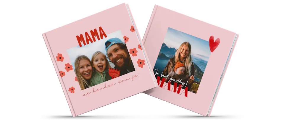 Fotoboek maken voor Moederdag Fotoboek maken voor Moederdag