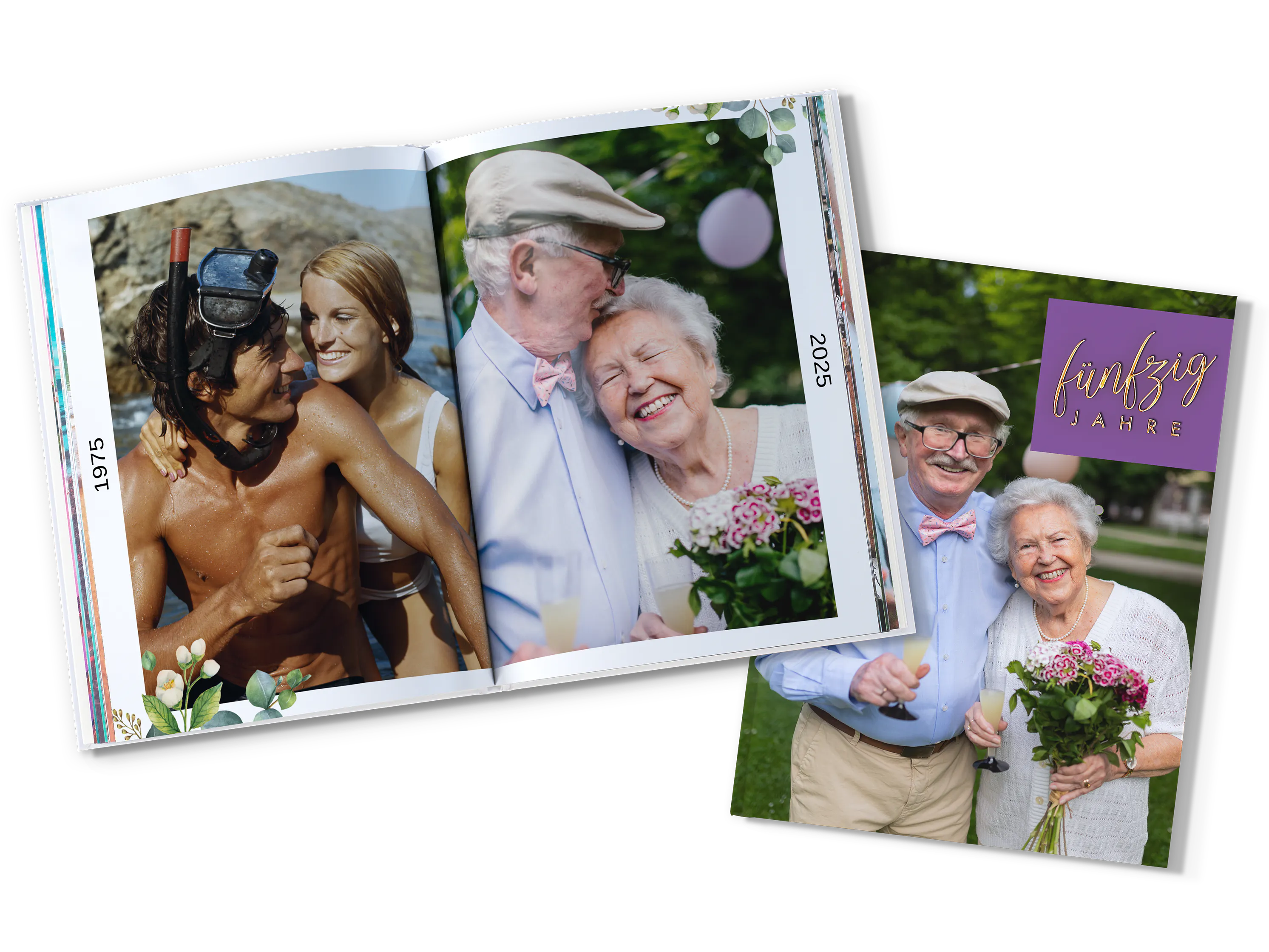 Fotobuch zur goldenen Hochzeit