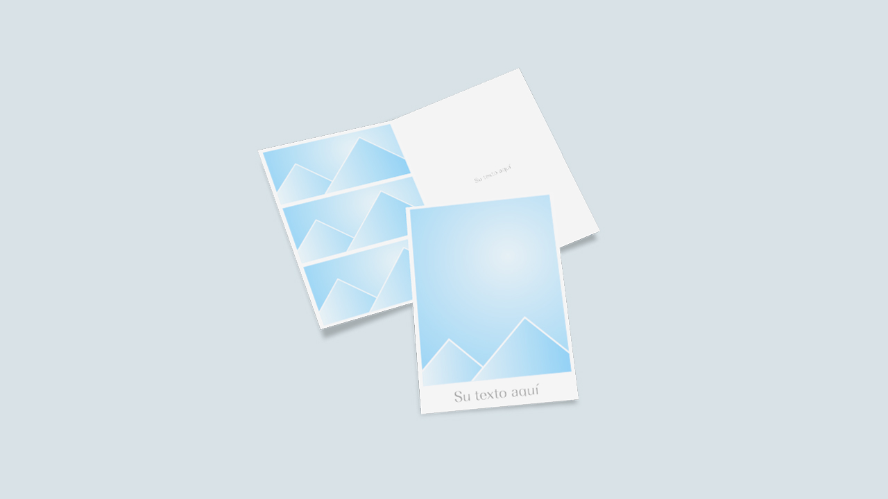 Tarjeta personalizada con diseño propio