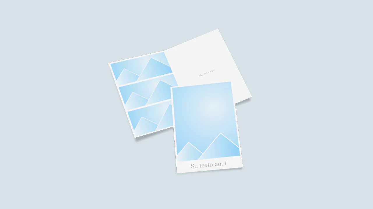 Tarjeta personalizada con diseño propio