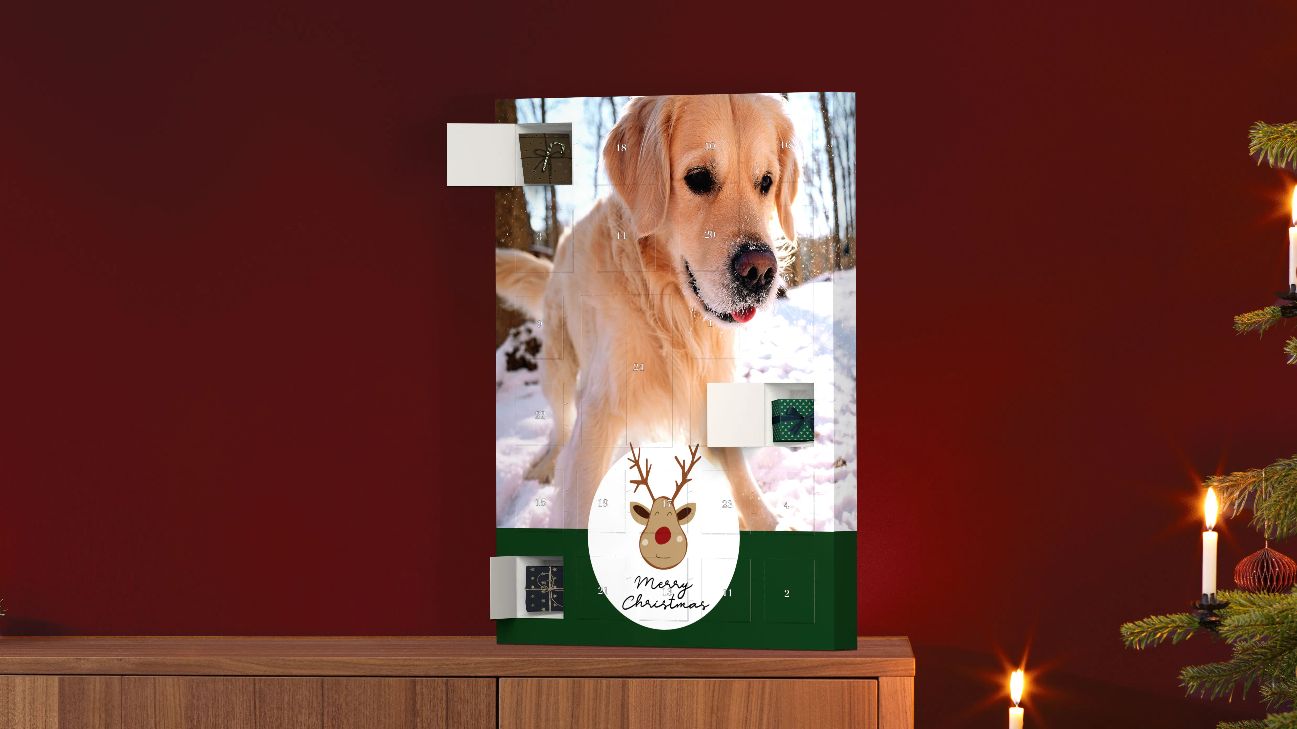 Foto-Adventskalender zum Selbstbefüllen