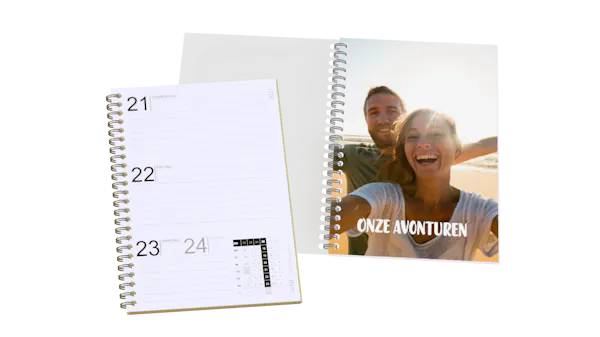 Agenda met foto's maken