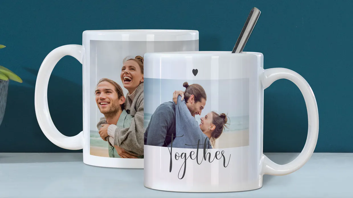 Personnaliser un mug photo